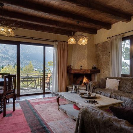 Parnassus Dreamwood Chalet Eptalofos Ngoại thất bức ảnh