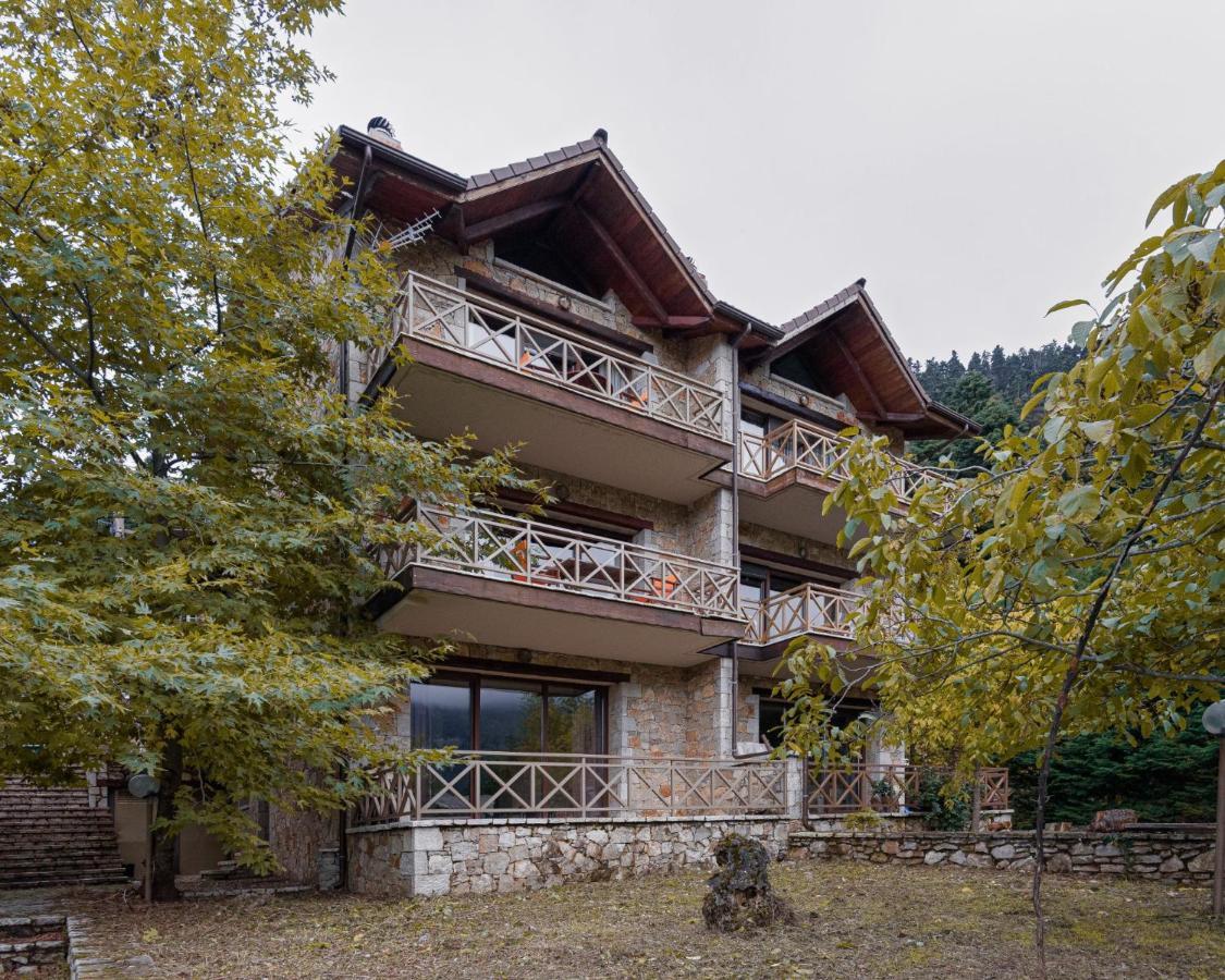 Parnassus Dreamwood Chalet Eptalofos Ngoại thất bức ảnh