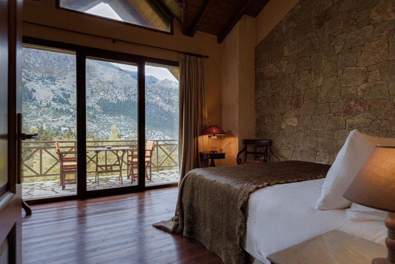 Parnassus Dreamwood Chalet Eptalofos Ngoại thất bức ảnh