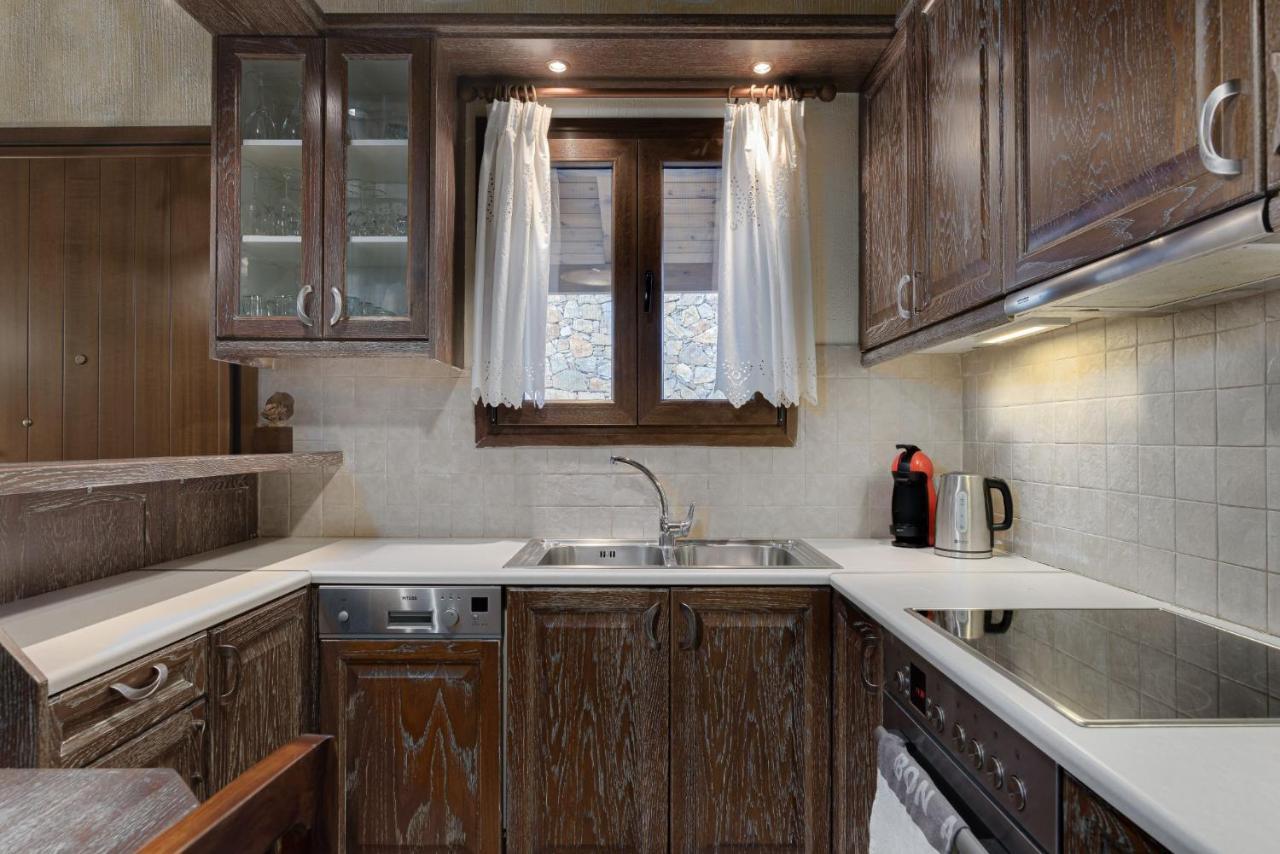 Parnassus Dreamwood Chalet Eptalofos Ngoại thất bức ảnh